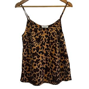 Babaton Brown and Black Sleeveless Camisole
